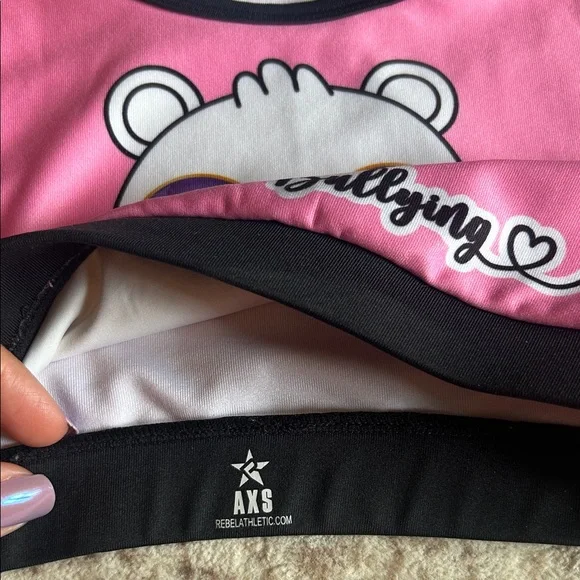 Pink Rebel Athletic Sports Bra - Picture 2 of 3